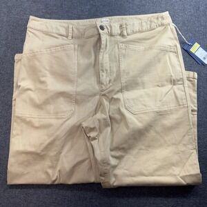 Universal Thread Utility Cargo Pants Women Size 17 Pockets High Rise Tan